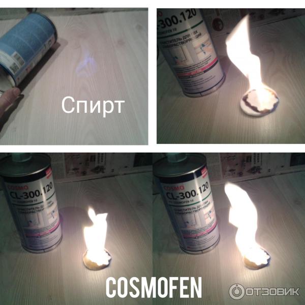 Горение Cosmofen 10