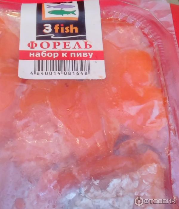 Набор к пиву 3 Fish Форель фото