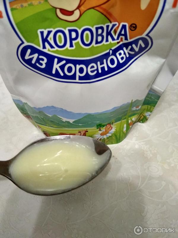 Сливки сгущенные с сахаром Коровка из Кореновки фото