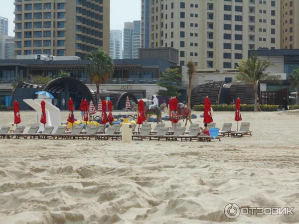 Пляж Jumeirah Beach Residence (ОАЭ, Дубай) фото