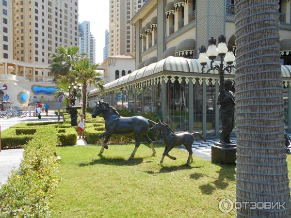 Пляж Jumeirah Beach Residence (ОАЭ, Дубай) фото