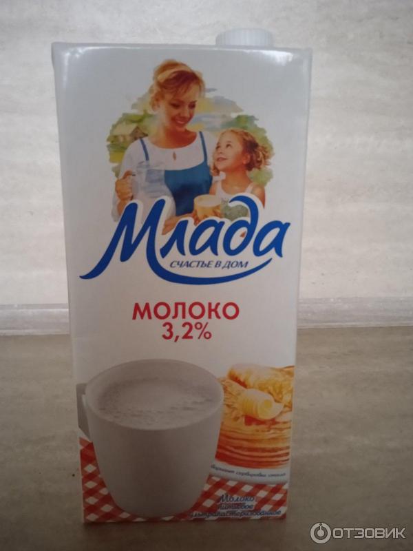 Молоко Млада фото