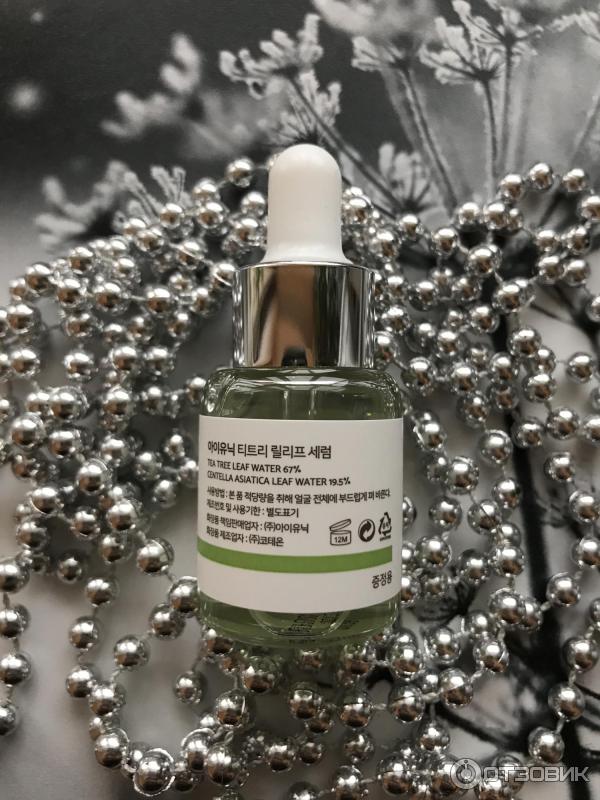 Сыворотка IUNIK tea tree relief serum фото