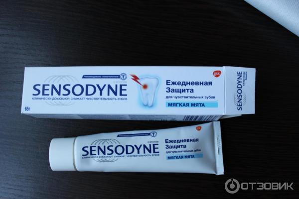 Зубная паста Sensodyne Ежедневная защита фото