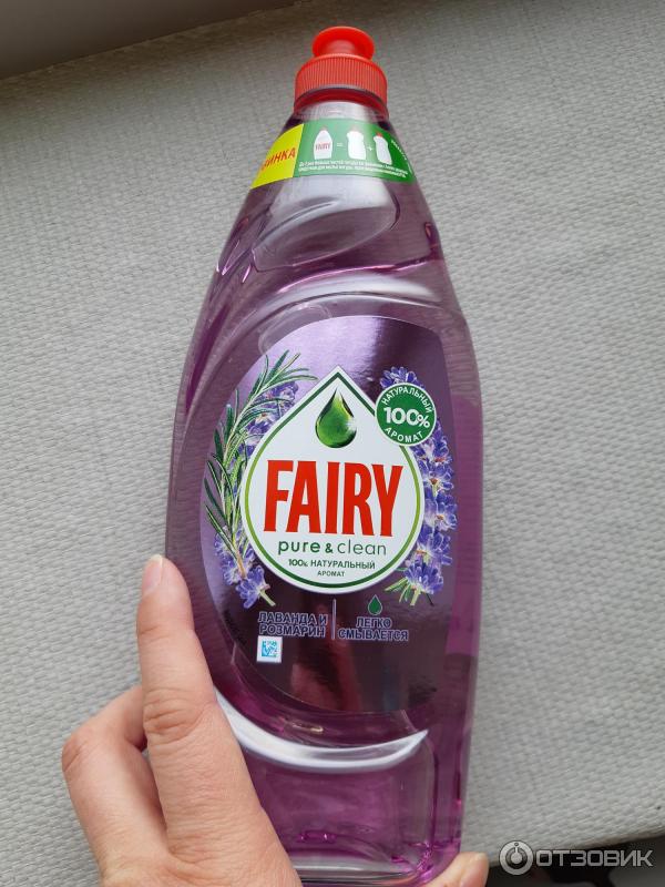 Средство для мытья посуды Fairy Pure&clean фото