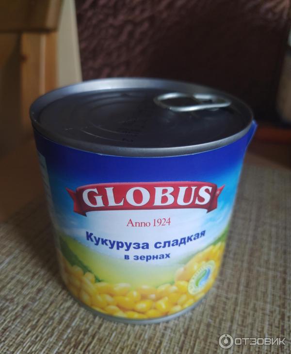 Кукуруза сладкая в зернах Globus фото