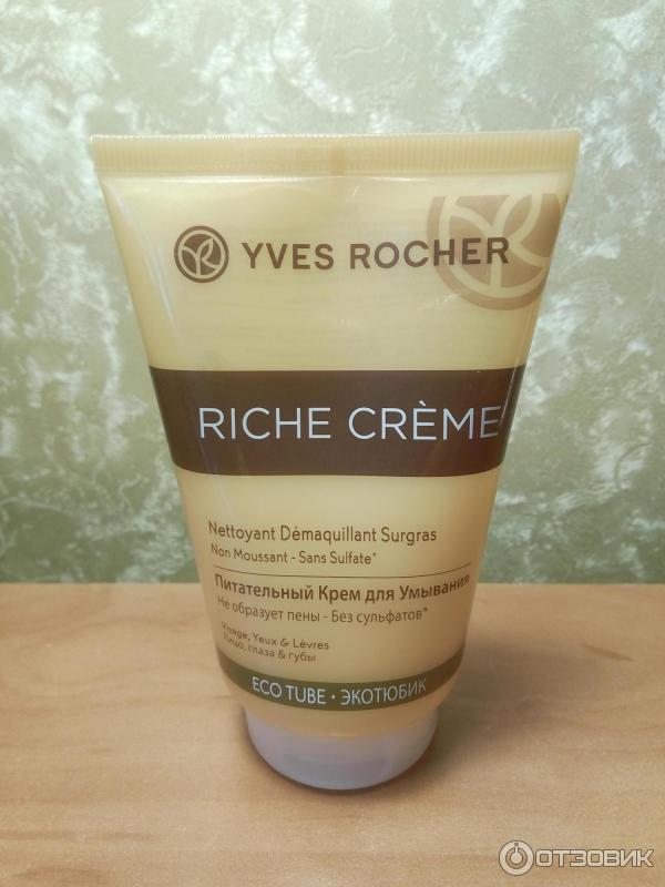 Крем питательный для умывания Yves Rocher Riche Creme фото