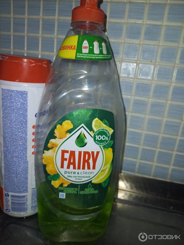 Средство для мытья посуды Fairy Pure&clean фото