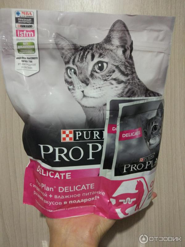 Сухой корм для кошек Purina Pro Plan Delicate фото