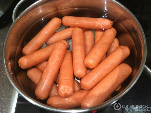 Сосиски молочные Ишимский мясокомбинат фото