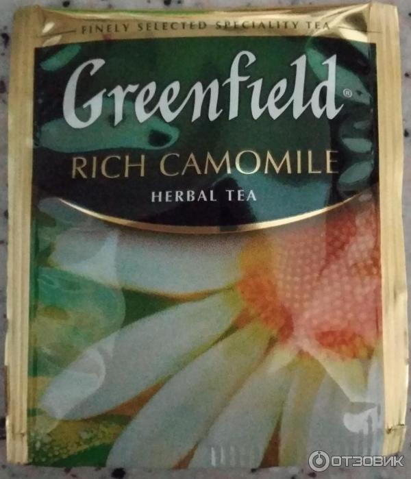 Чай Greenfield Rich Camomile фото