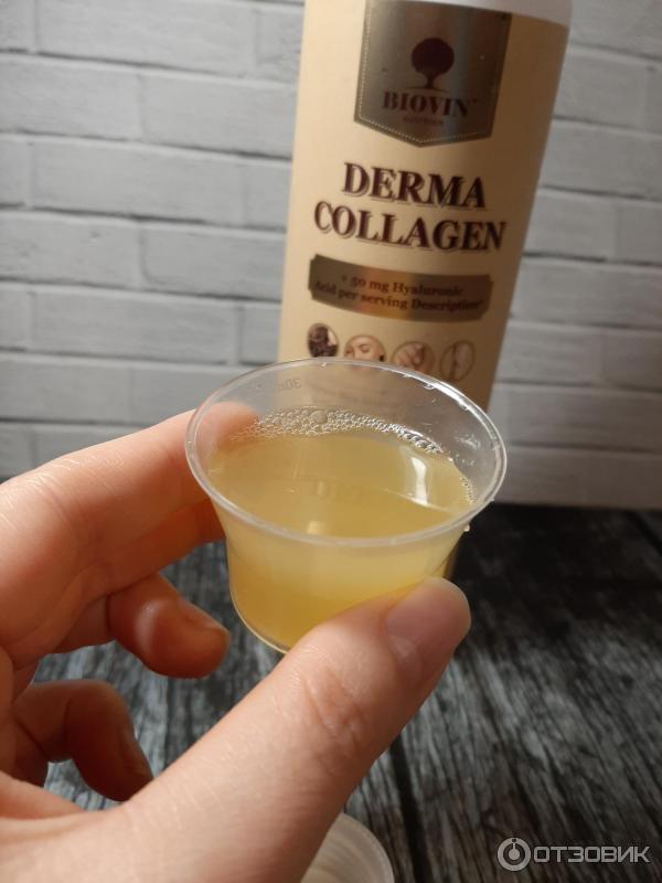 Коллаген с гиалуроновой кислотой Biovin Nutrition Derma Collagen со вкусом цитруса фото