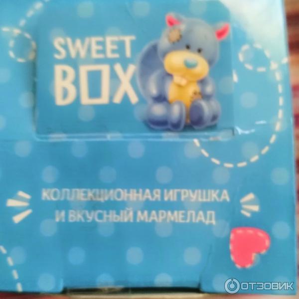 Мармелад жевательный Sweet box с подарком в наборе Tatty Teddy & Blue nose friends фото