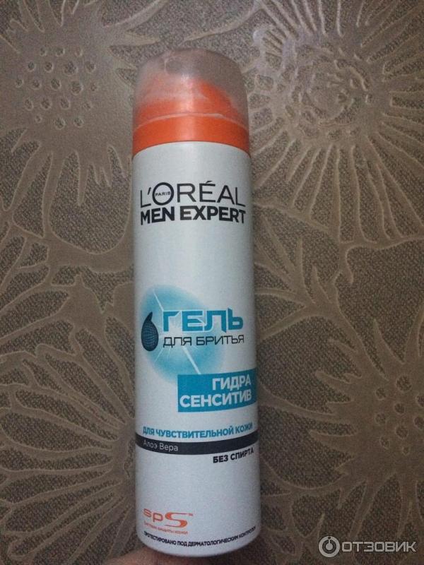 Гель для бритья для чувствительной кожи L'OREAL Men Expert Hydra Sensitive фото