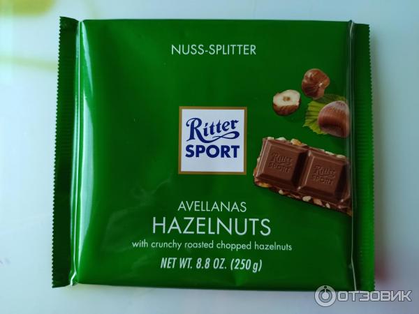 Шоколад Ritter Sport Ром, Изюм, орех молочный