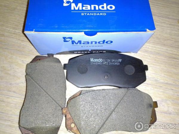 Тормозные колодки Mando + фото