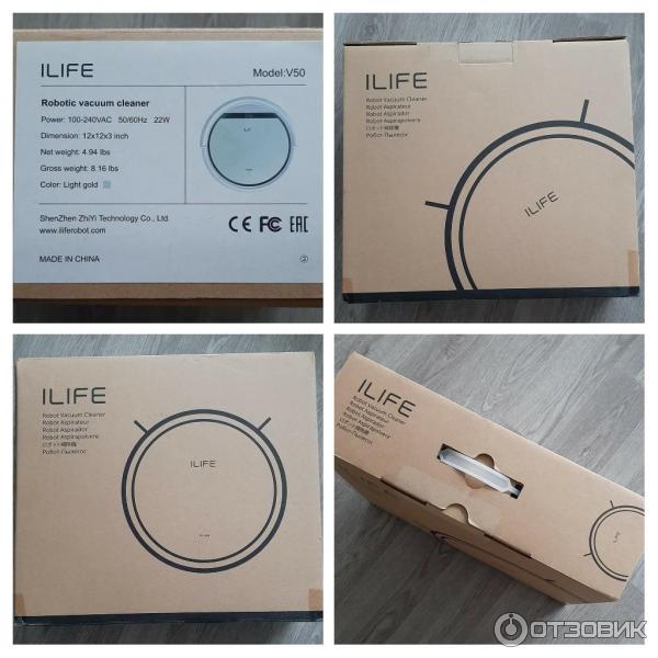 Робот-пылесос iLife V50 фото