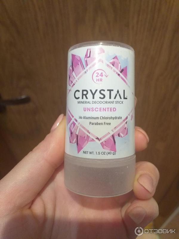 Минеральный дезодорант для тела Crystal Deodorant stick фото