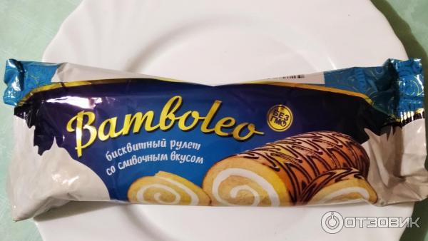 Рулет бисквитный Bamboleo фото