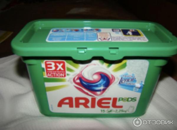 Капсулы для стирки Ariel Pods фото