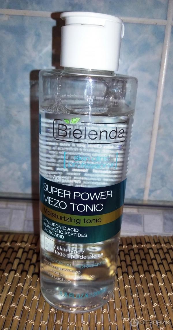 Увлажняющий тоник для лица Bielenda Super Power Mezo Tonic фото