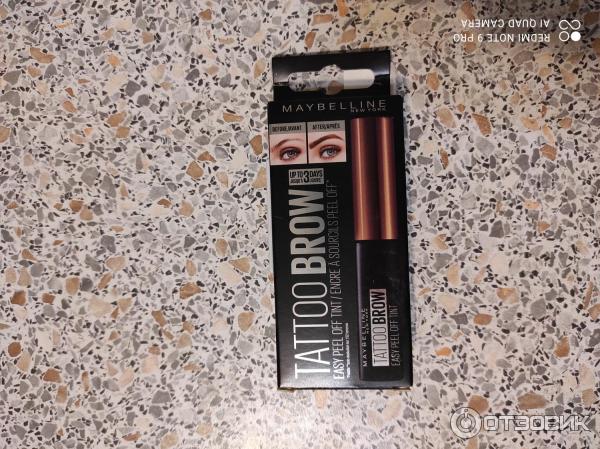 Тинт для бровей Maybelline tattoo brow фото