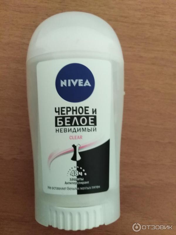 Антиперспирант Nivea Невидимая защита. Для черного и белого стик фото