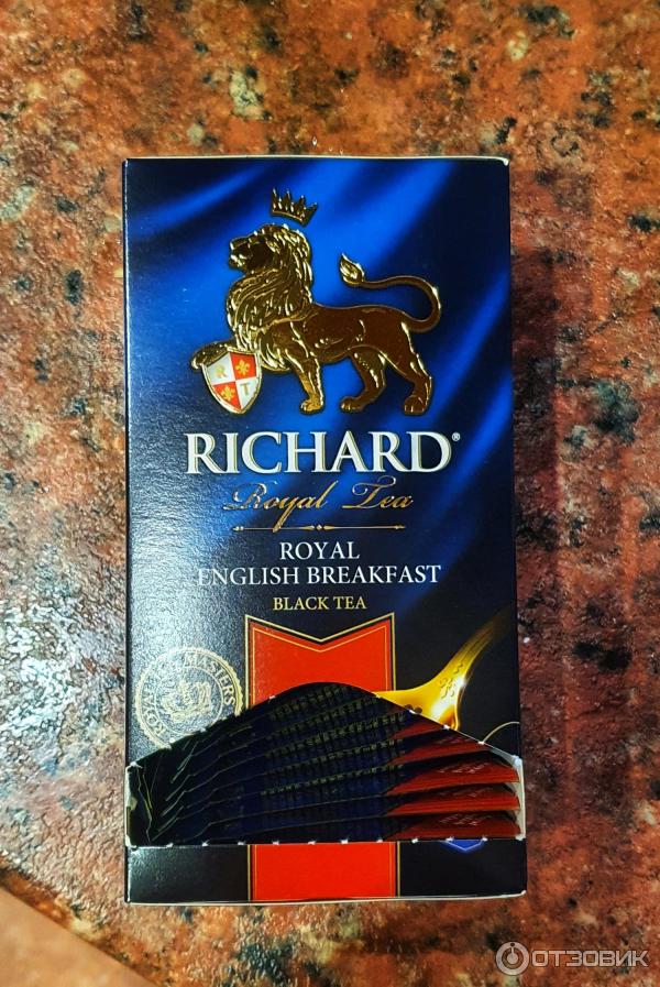 Чай черный Richard Royal English Breakfast фото