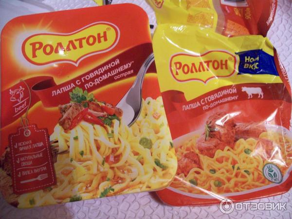 РОЛЛТОН, сравнение с другими продуктами быстрого приготовления. Что лучше купить?