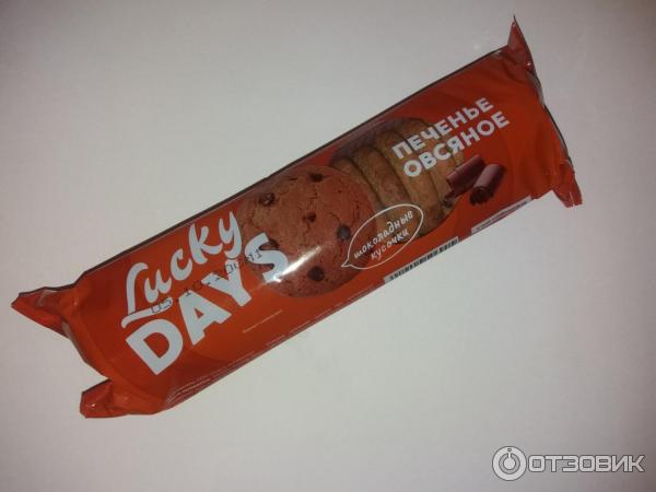 Печенье овсяное Lucky Days фото