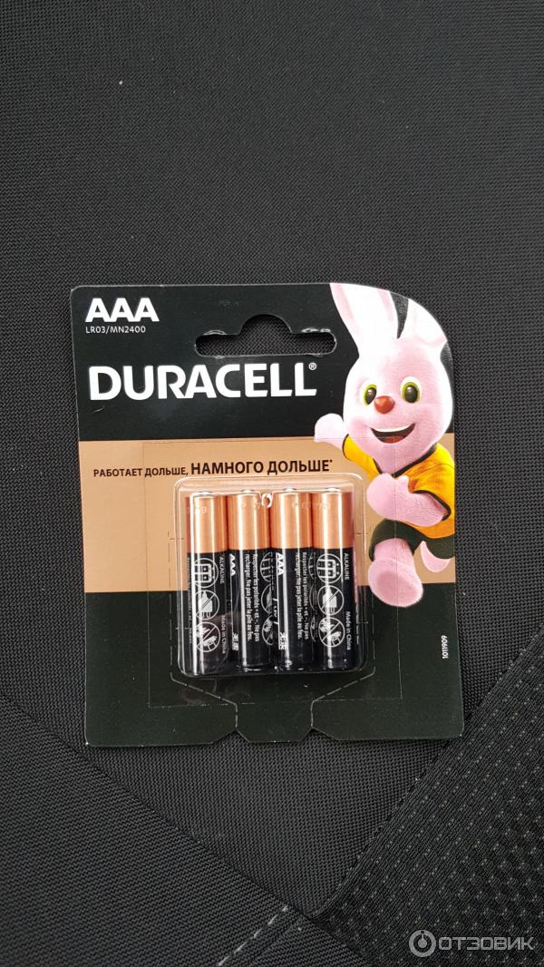 Батарейки Duracell AAA фото