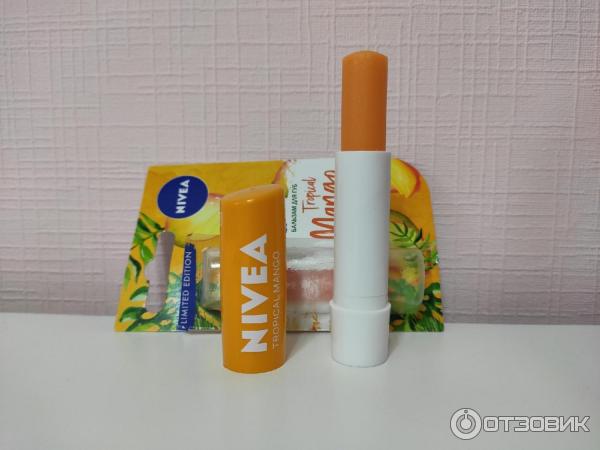 Бальзам для губ от Nivea Тропический манго фото