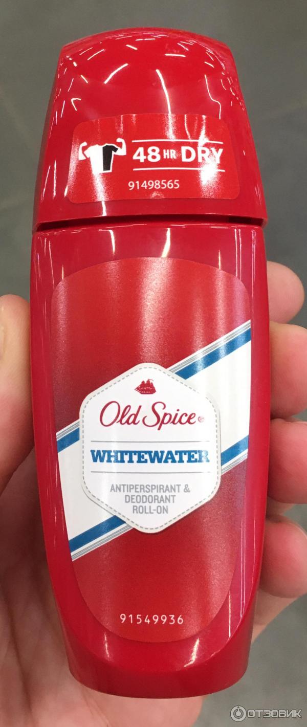 Антиперспирант Old Spice whitewater roll antiperspirant deodorant roll-on фото