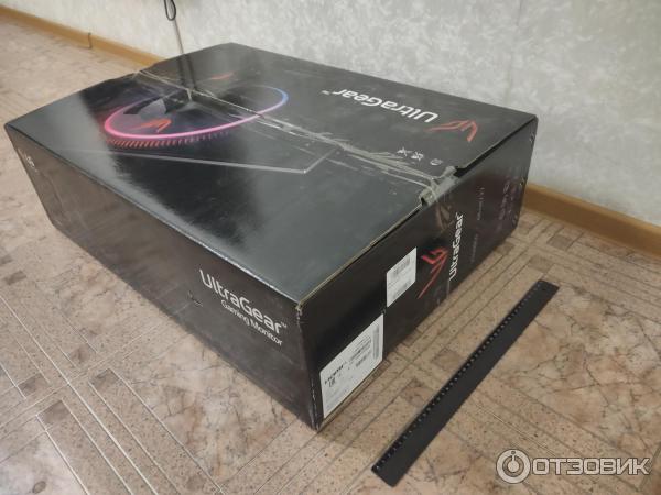 Коробка с монитором LG 27GN950