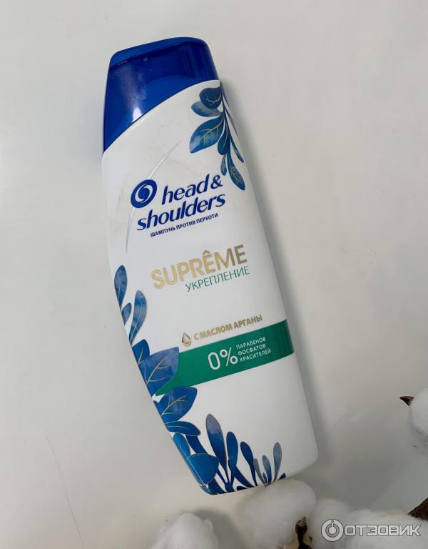 Шампунь Head&Shoulders Supreme укрепление с маслом арганы фото