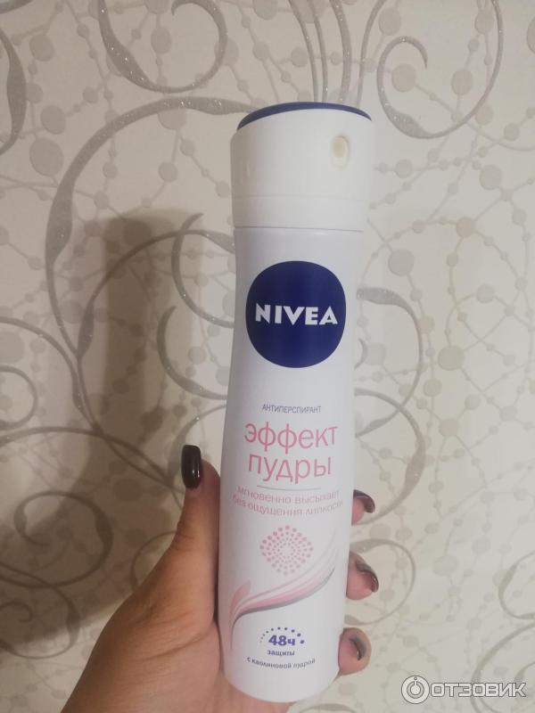 Дезодорант-антиперспирант Nivea Эффект пудры спрей фото