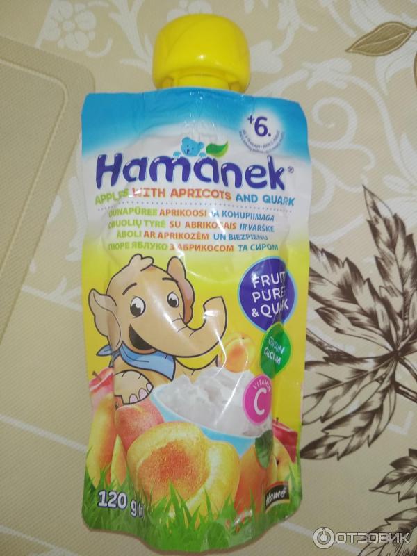 Детское пюре Hame Hamanek