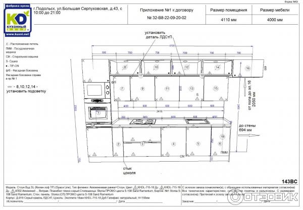 Кухонный двор договор на кухню