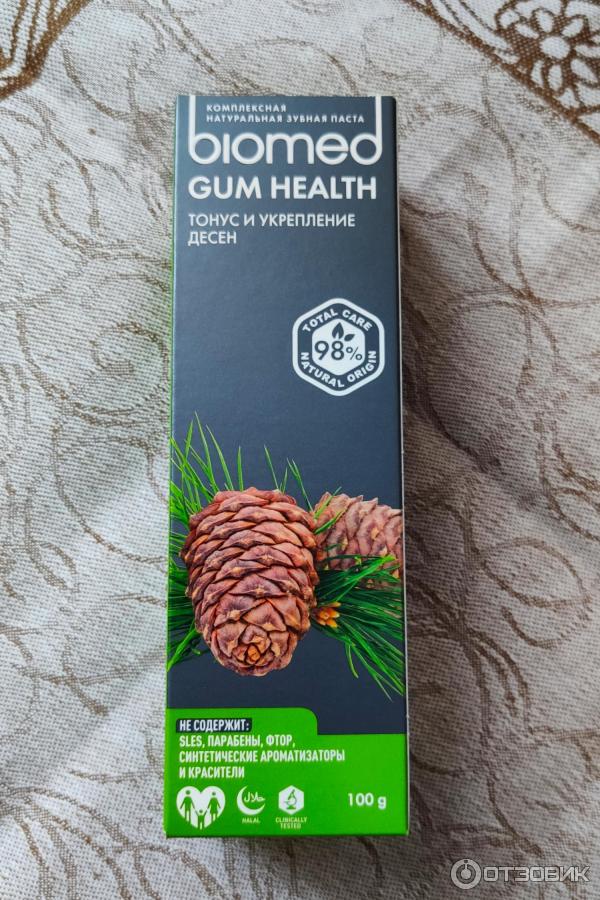 Зубная паста BIOMED GUM HEALTH