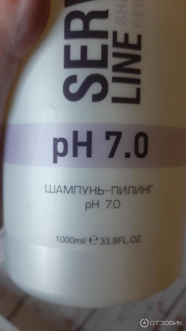 Шампунь Ollin Professional Service Line Shampoo-Peeling Ph 7.0 фото