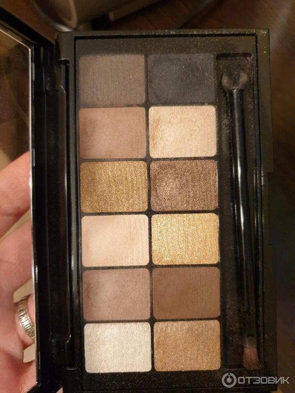 Палетка теней Maybelline The Nudes eyeshadow palette фото