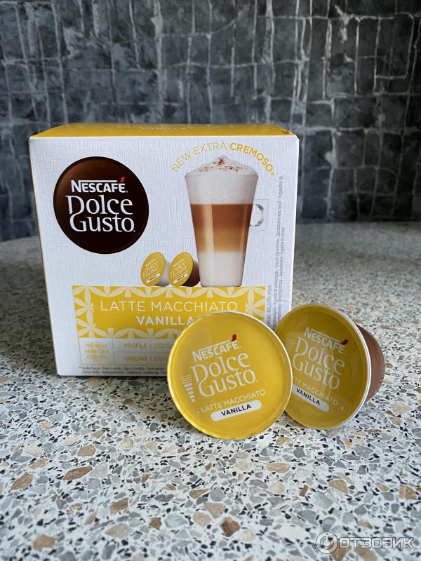 Кофе в капсулах Nescafe Dolce Gusto Latte Macchiato vanilla фото