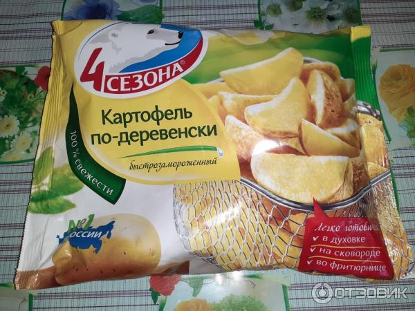 Овощи замороженные 4 Сезона Картофель по-деревенски фото