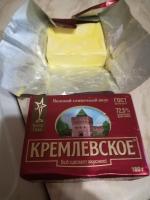 Сливочное масло "Кремлевское" фото