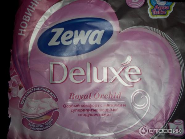 Туалетная бумага Zewa Deluxe фото