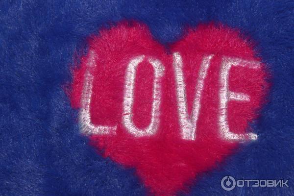 Свитер для девочки Fluffy Heart Love Sweater Blue фото