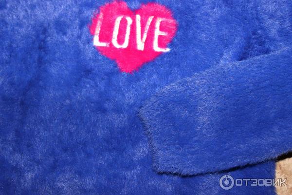 Свитер для девочки Fluffy Heart Love Sweater Blue фото