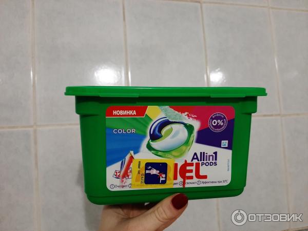 Капсулы для стирки Ariel Pods фото