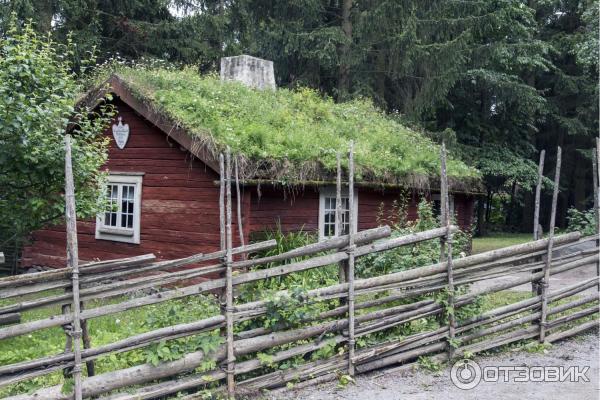 Скансен, крестьянские дома