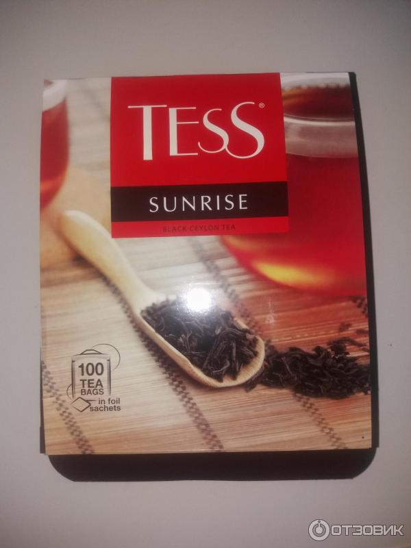 Чай Tess Sunrise в пакетиках фото